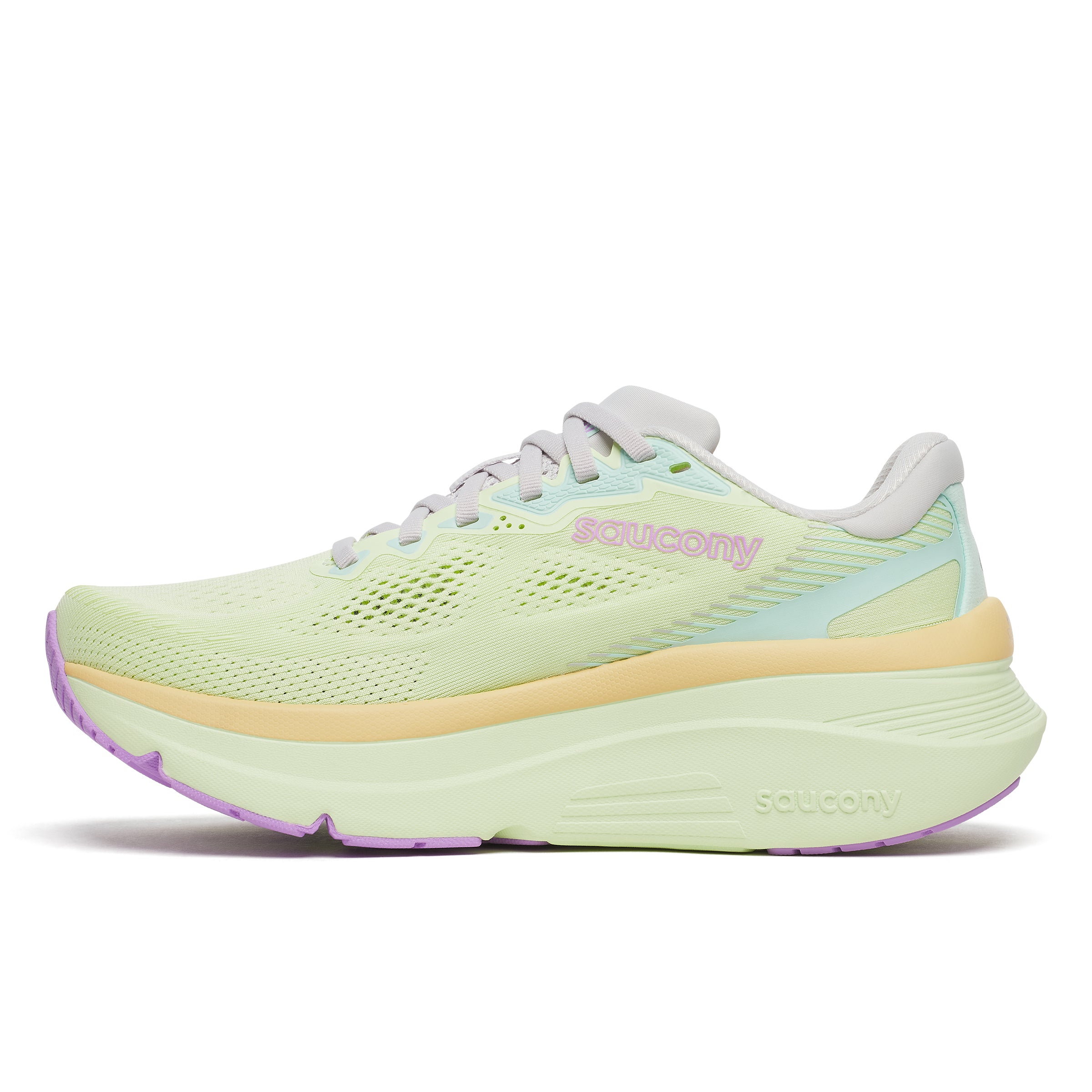 Saucony Women's Guide 19 Running Shoes in Key Lime