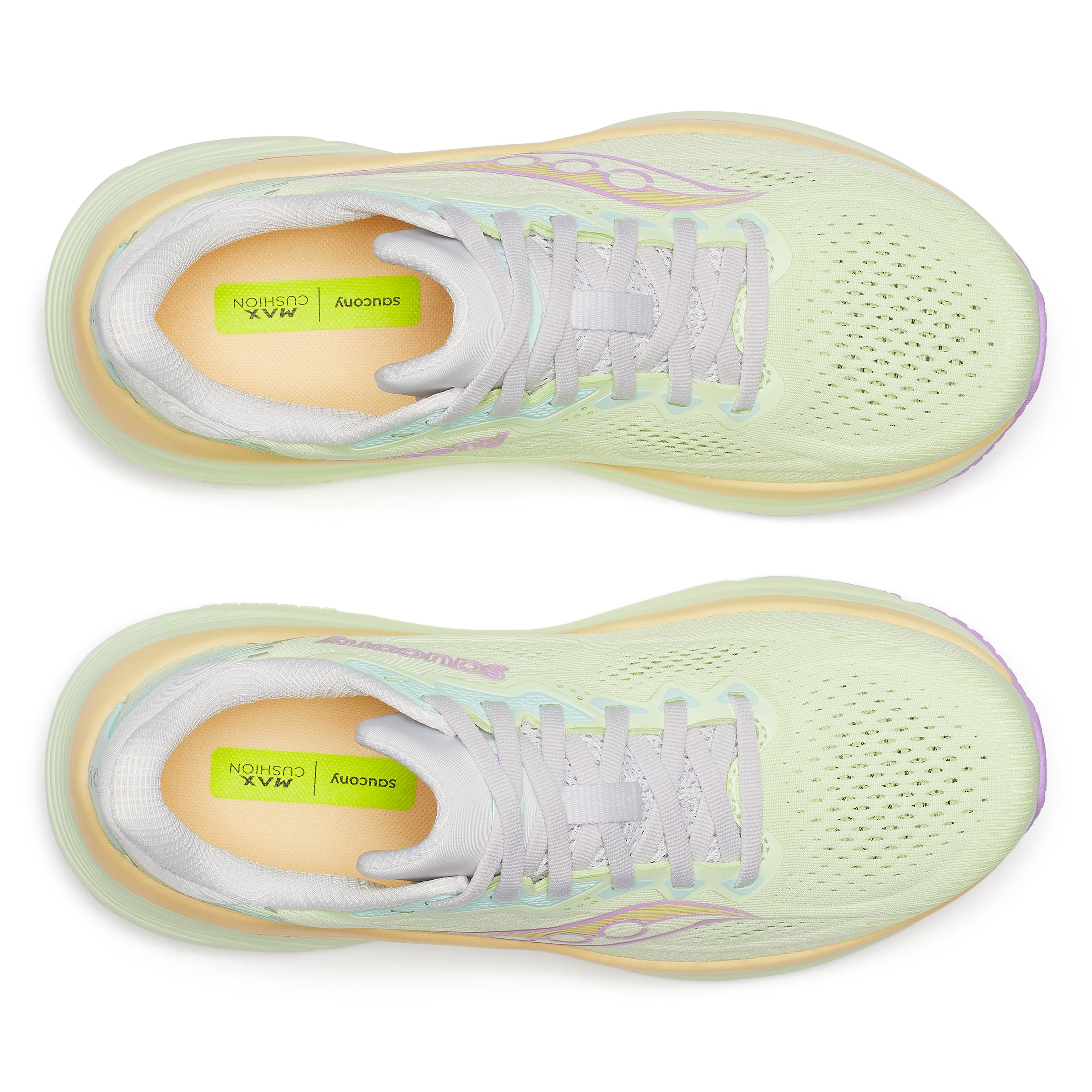 Saucony Women's Guide 19 Running Shoes in Key Lime