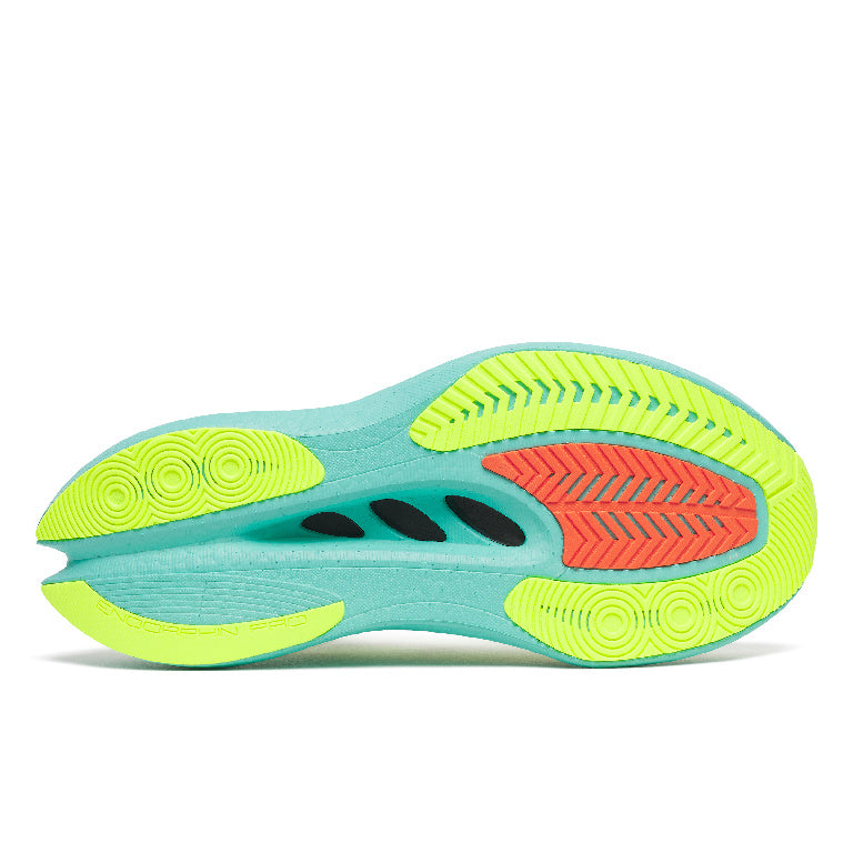 Saucony Women's Endorphin Pro 5 Running Shoes in White/Splash