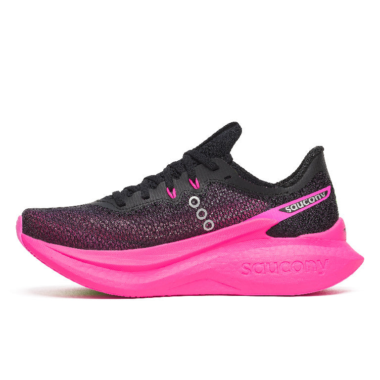 Saucony Women's Endorphin Pro 5 Running Shoes in Black/Shock