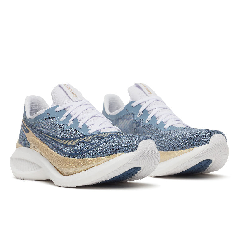 Saucony Women's Endorphin Pro 5 Running Shoes in Storm/Gilded