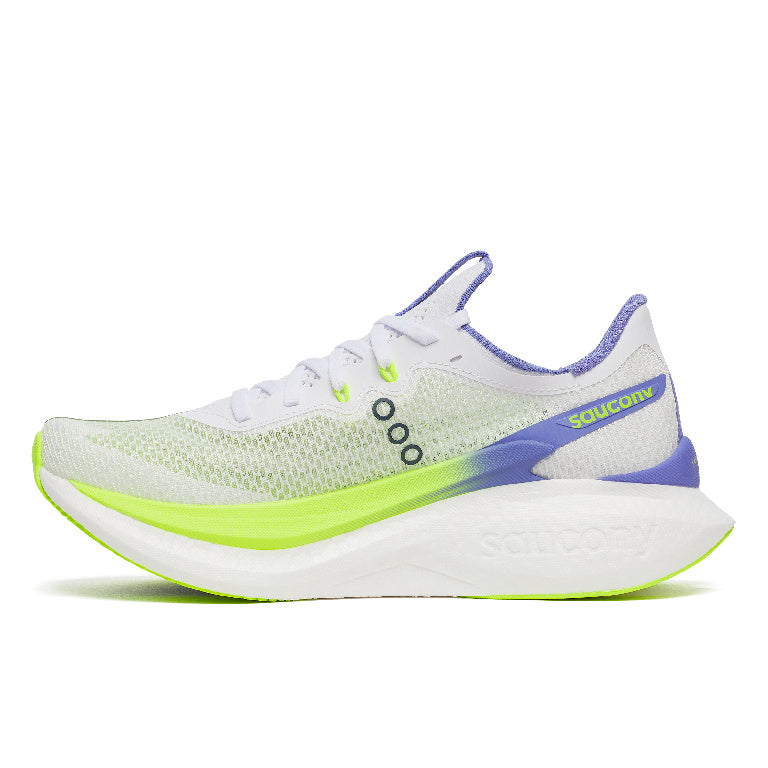 Saucony Women's Endorphin Pro 5 Running Shoes in White/Iolite