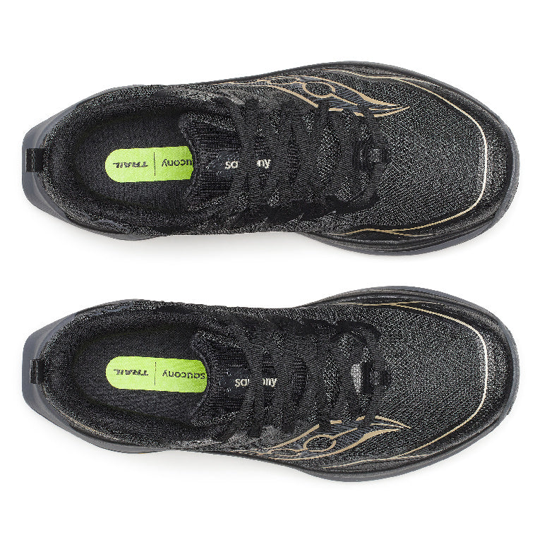 Saucony Women's Peregrine 16 Running Shoes in Black/Carbon