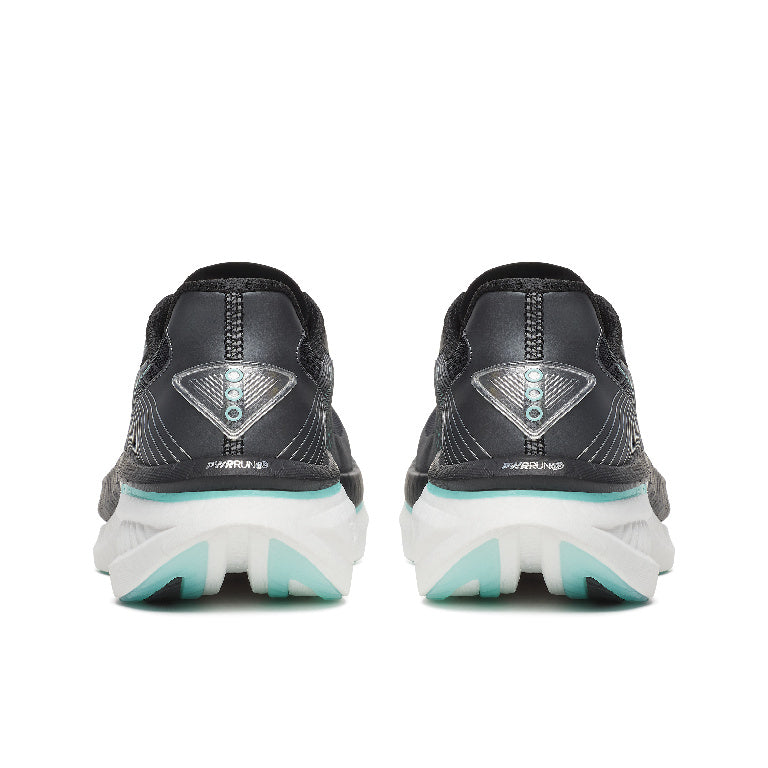 Saucony Men's Endorphin Azura Running Shoes in Black/Aqua