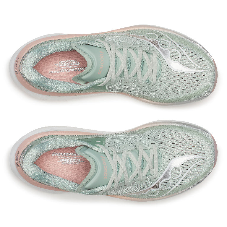 Saucony Women's Endorphin Azura Running Shoes in Mist/Cameo