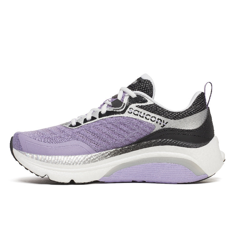 Saucony Women's Omni St 23 Running Shoes in Haze/Black