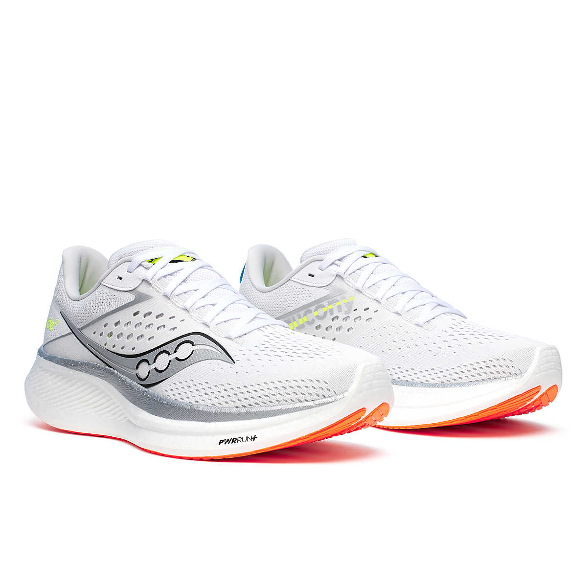 Saucony Men's Ride 17 in White/Vizi