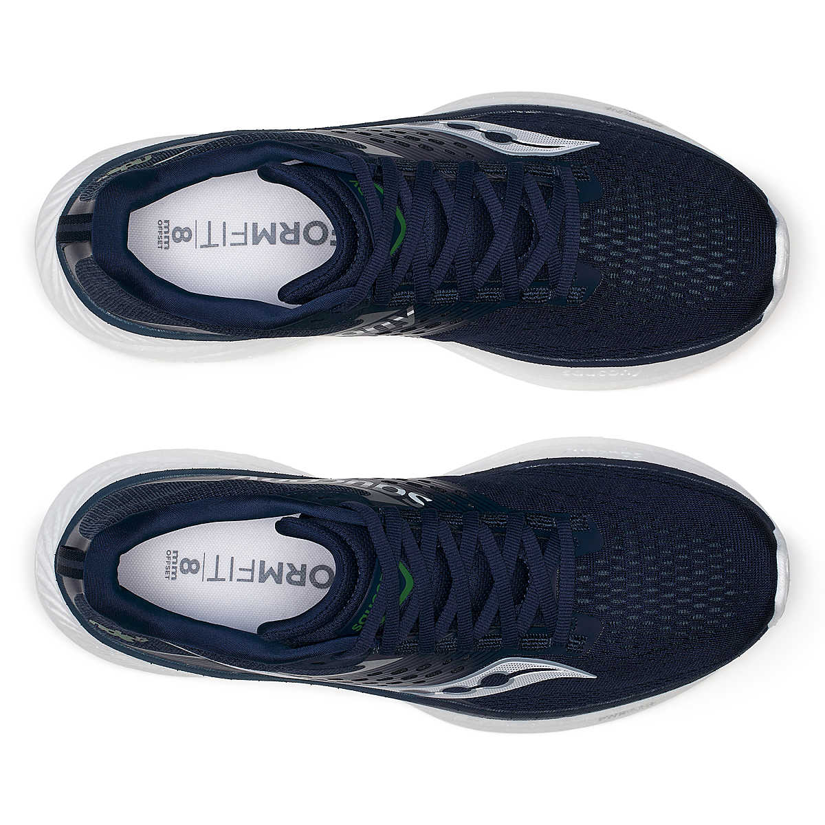 Saucony Men's Ride 17 in Navy/Gum