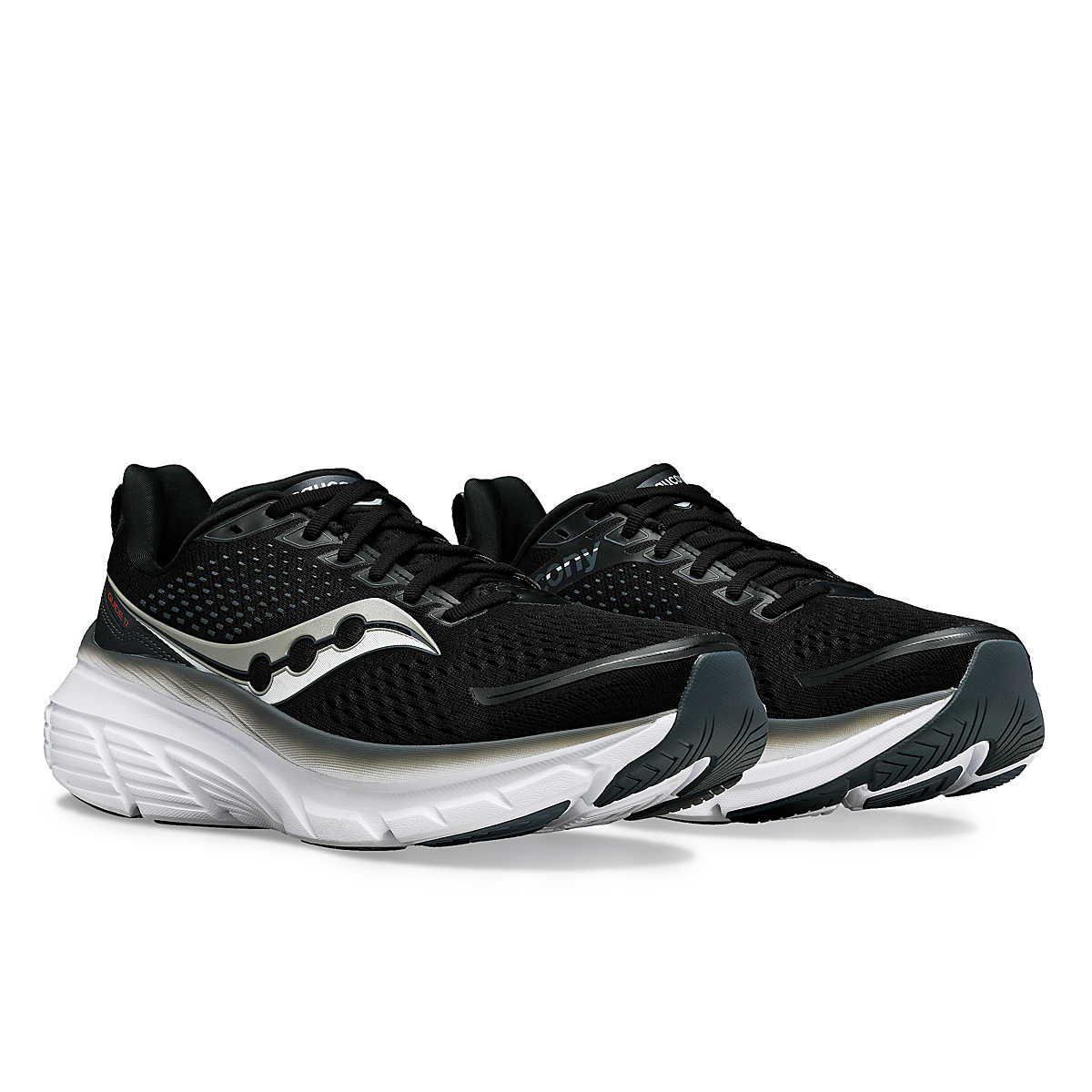 Saucony Men's Guide 17 in Black/Shadow