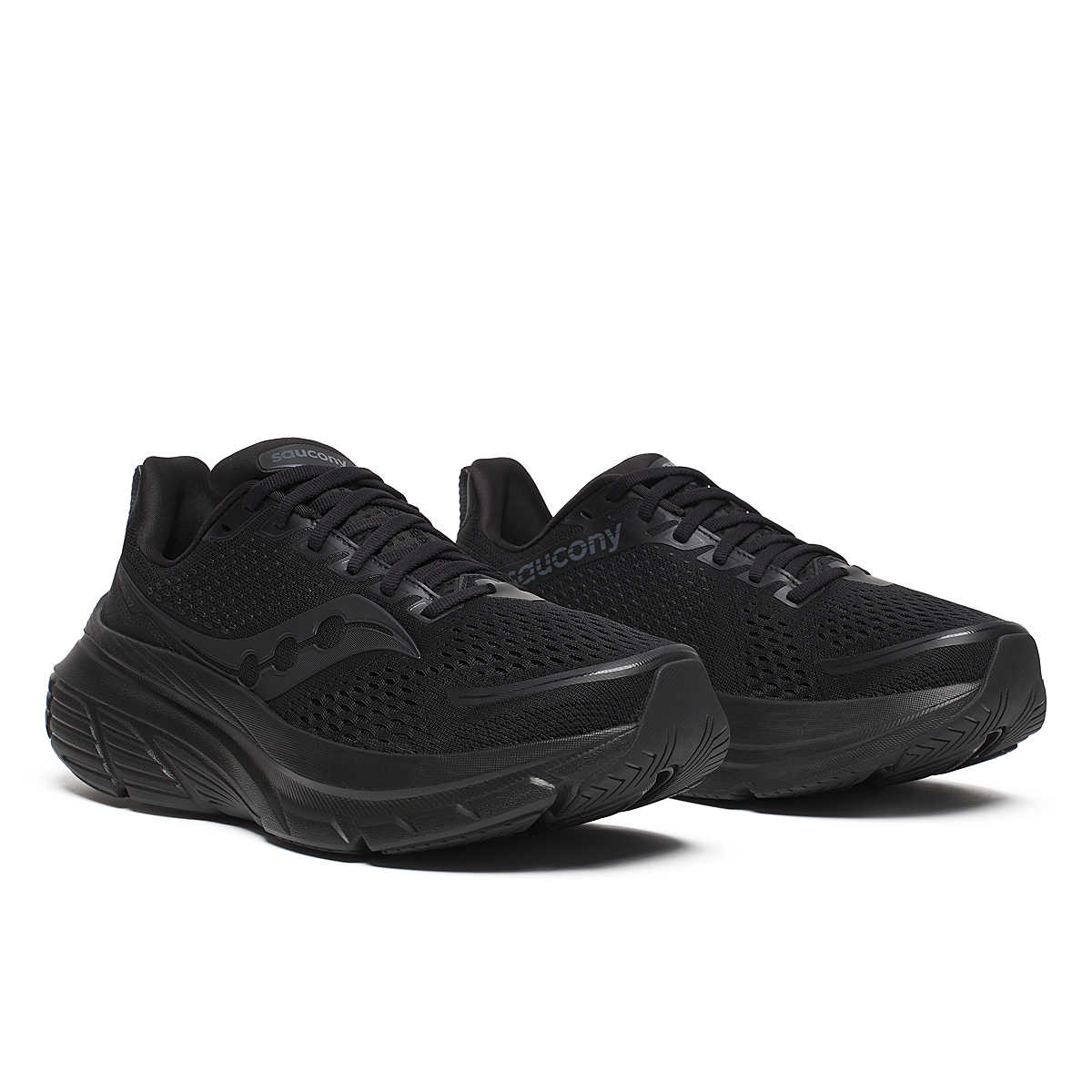 Saucony Men's Guide 17 in Black/Black