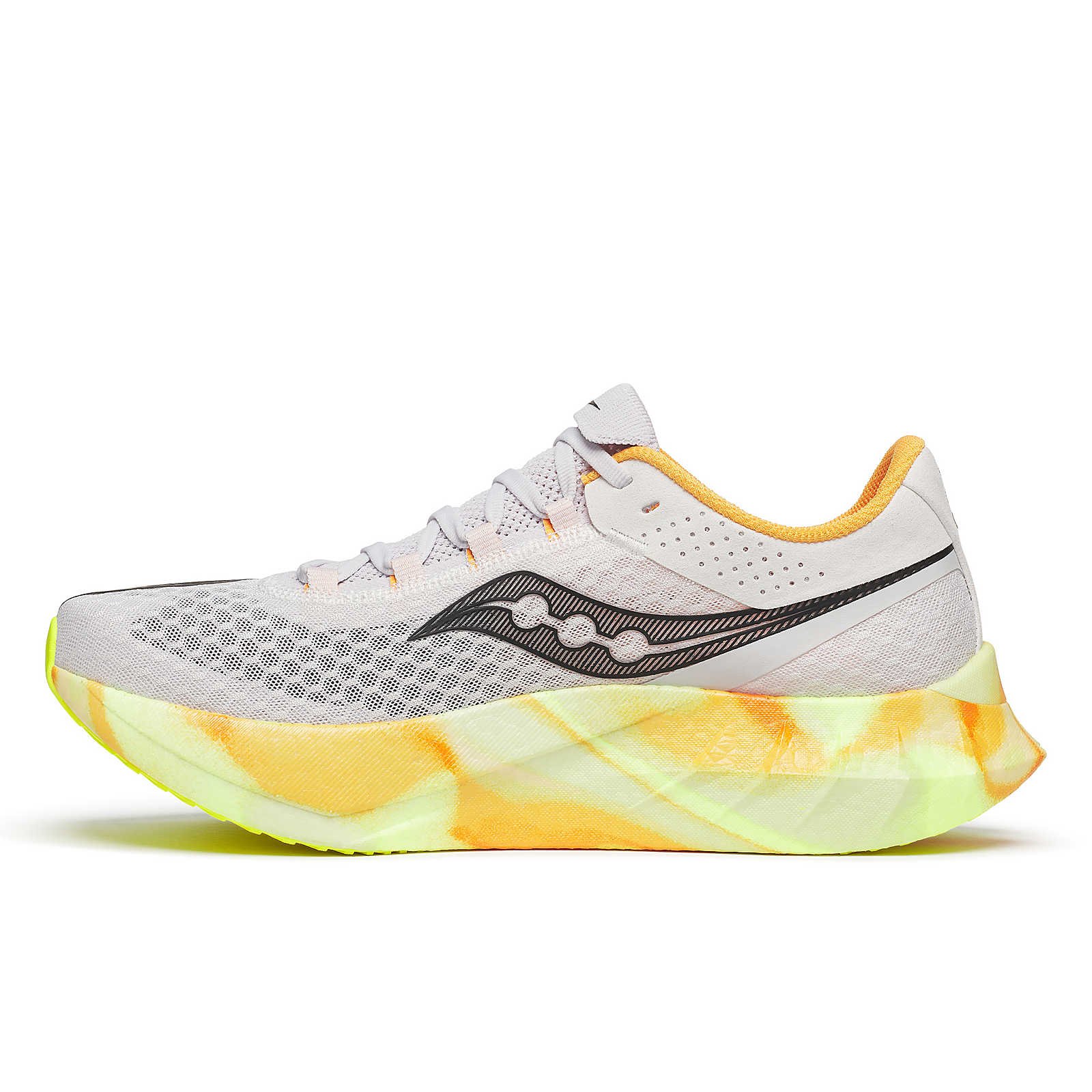 Saucony Men's Endorphin Pro 4 Running Shoes in Fog/Peel