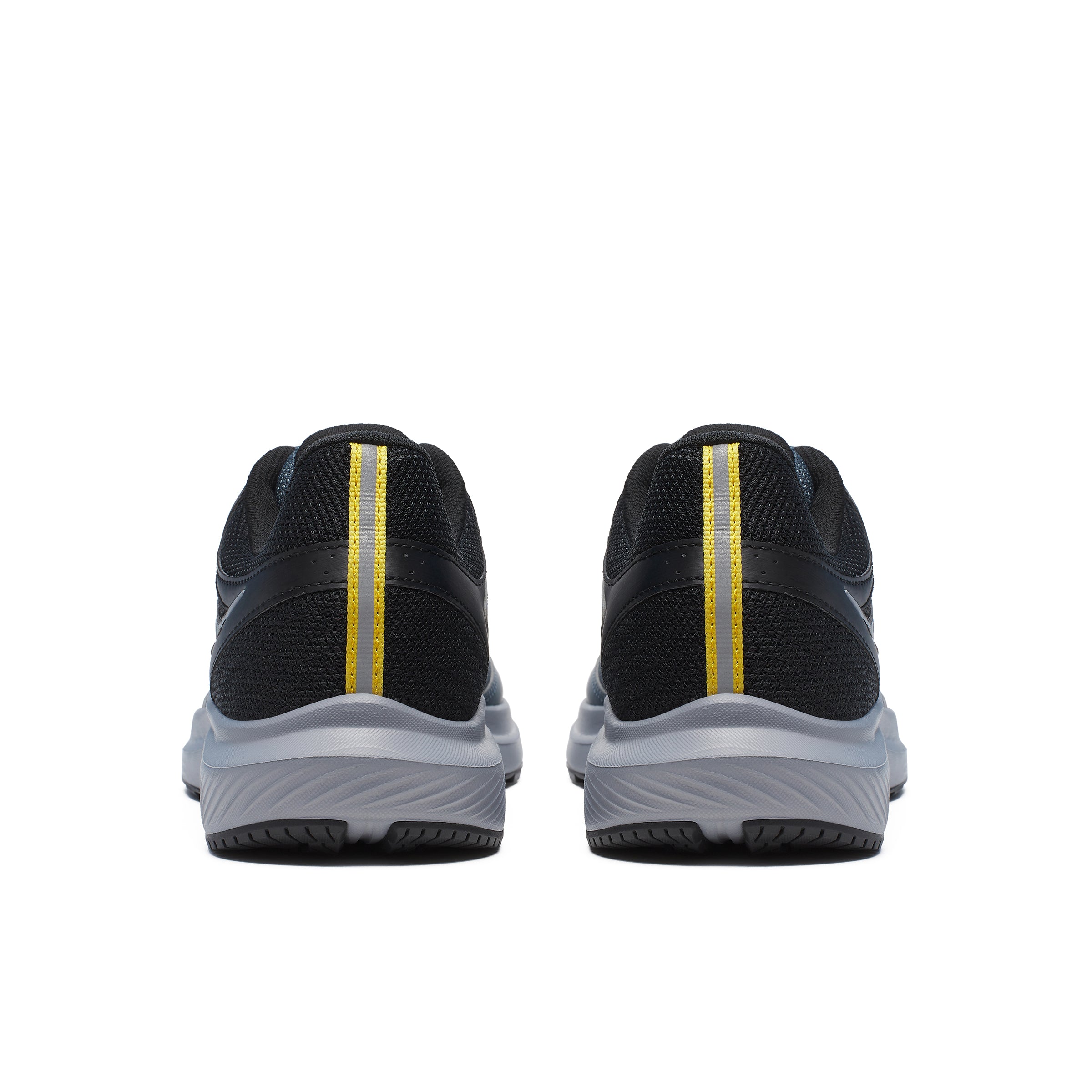 Saucony Men's Cohesion 17 Running Shoes in Dusk/Black (Wide)