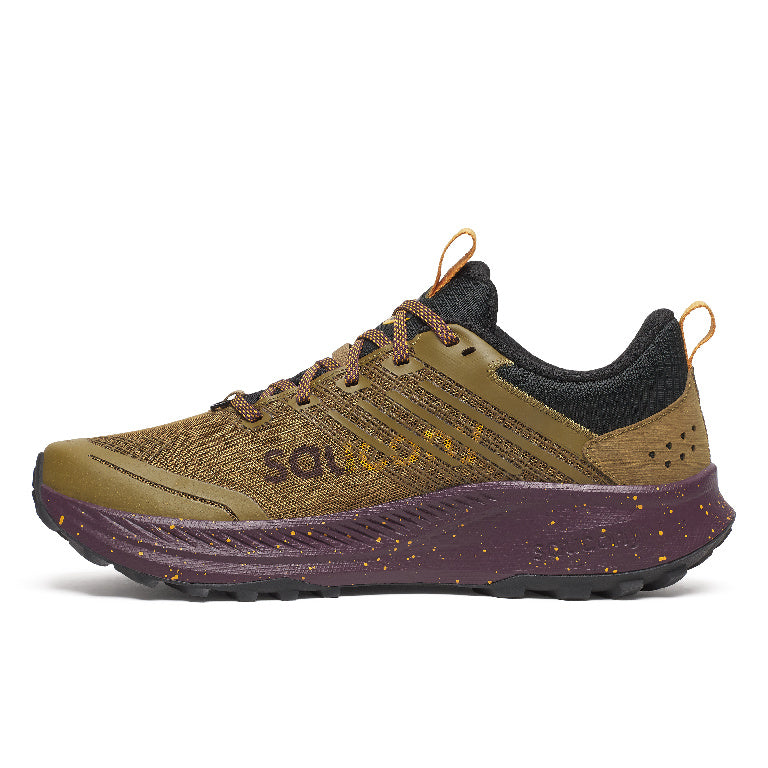 Saucony Men's Ride TR2 Running Shoes in Kodiak/Wine