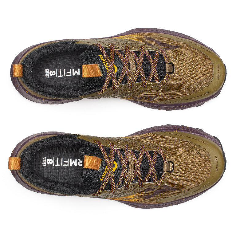 Saucony Men's Ride TR2 Running Shoes in Kodiak/Wine