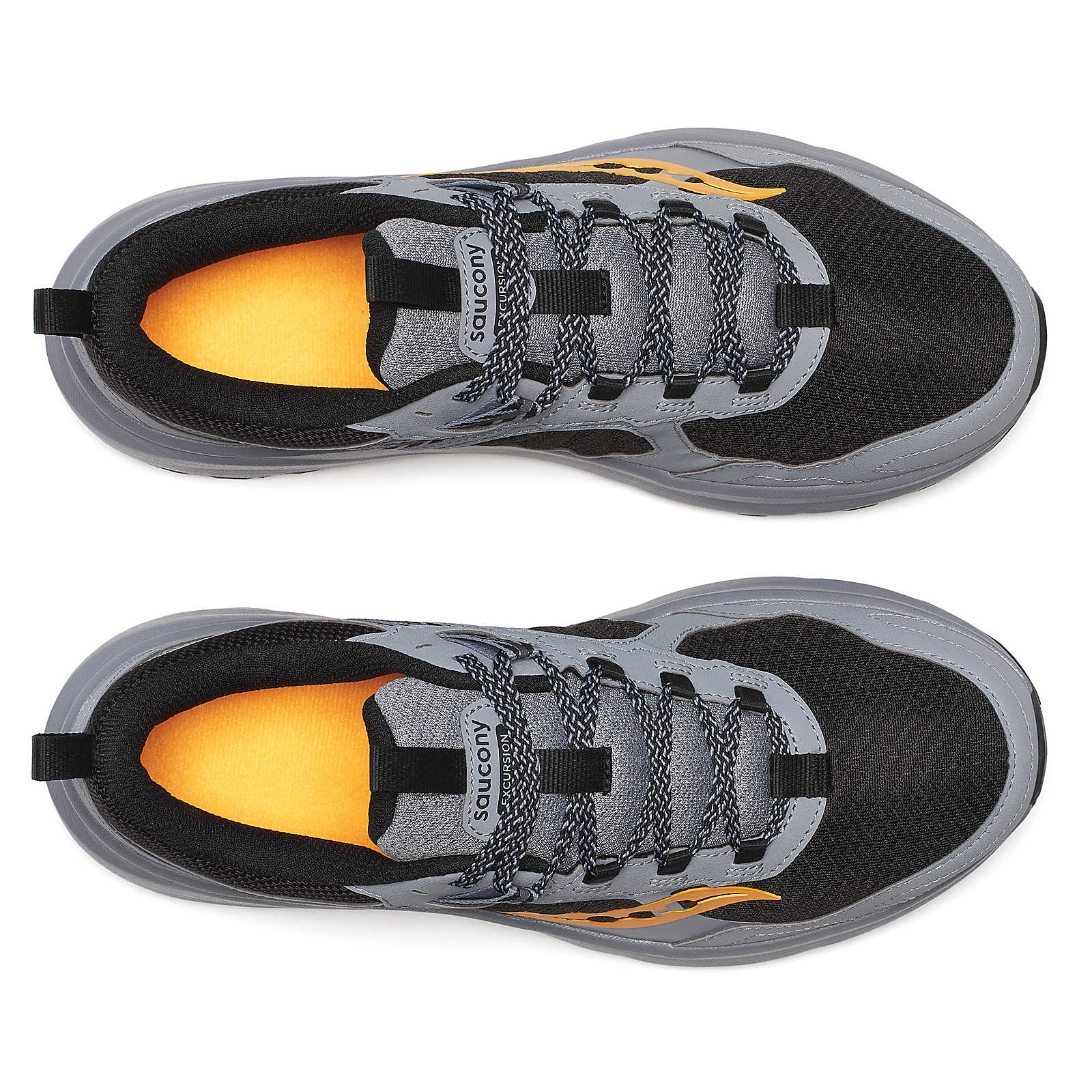 Saucony Men's Excursion TR17 Running Shoes in Flint/Black