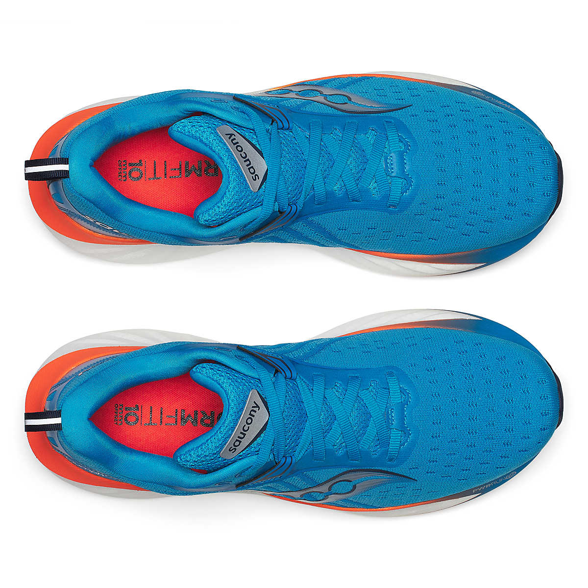 Saucony Men's Triumph 22 Wide in Viziblue/Pepper