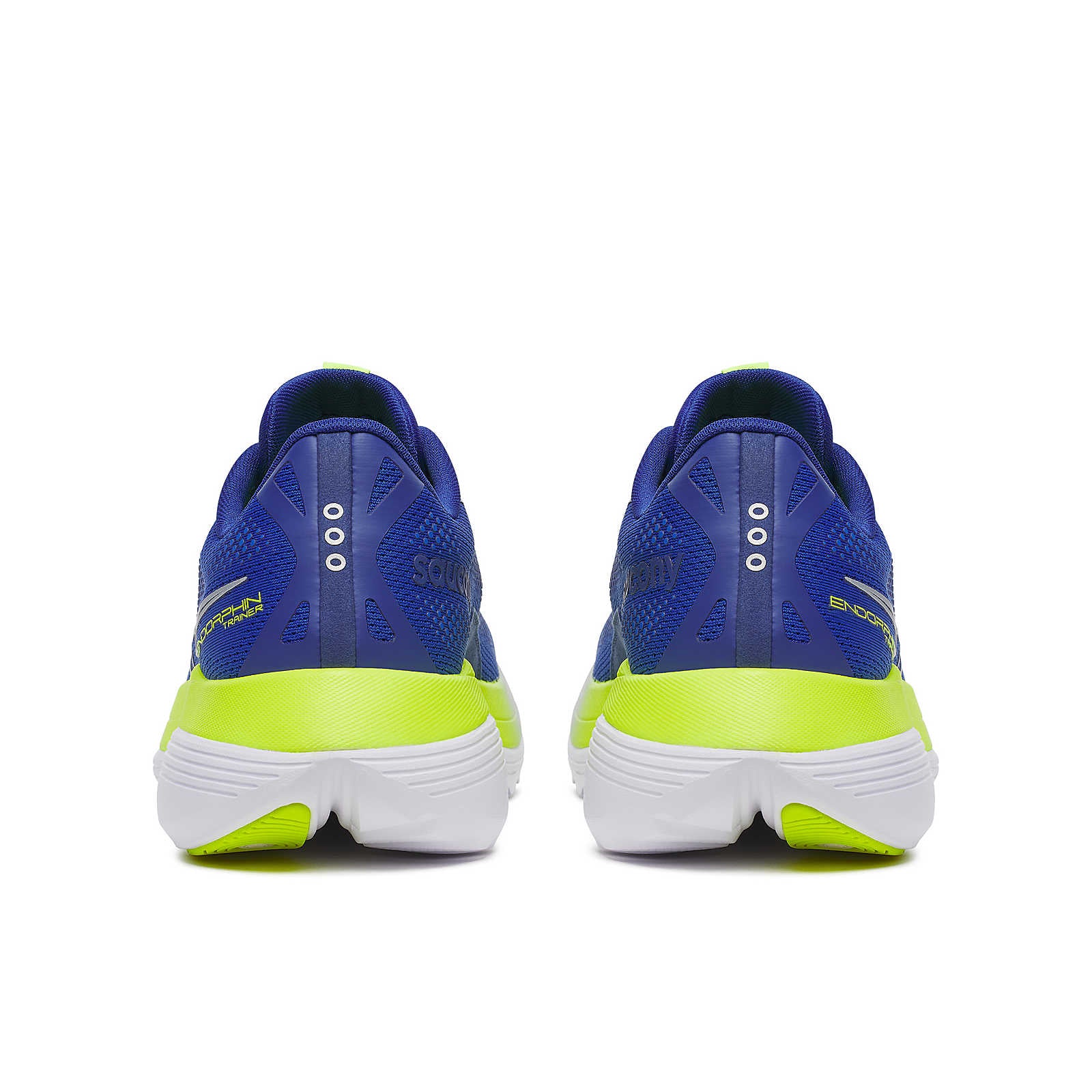 Saucony Men's Endorphin Trainer Running Shoes in Lapis/Citron