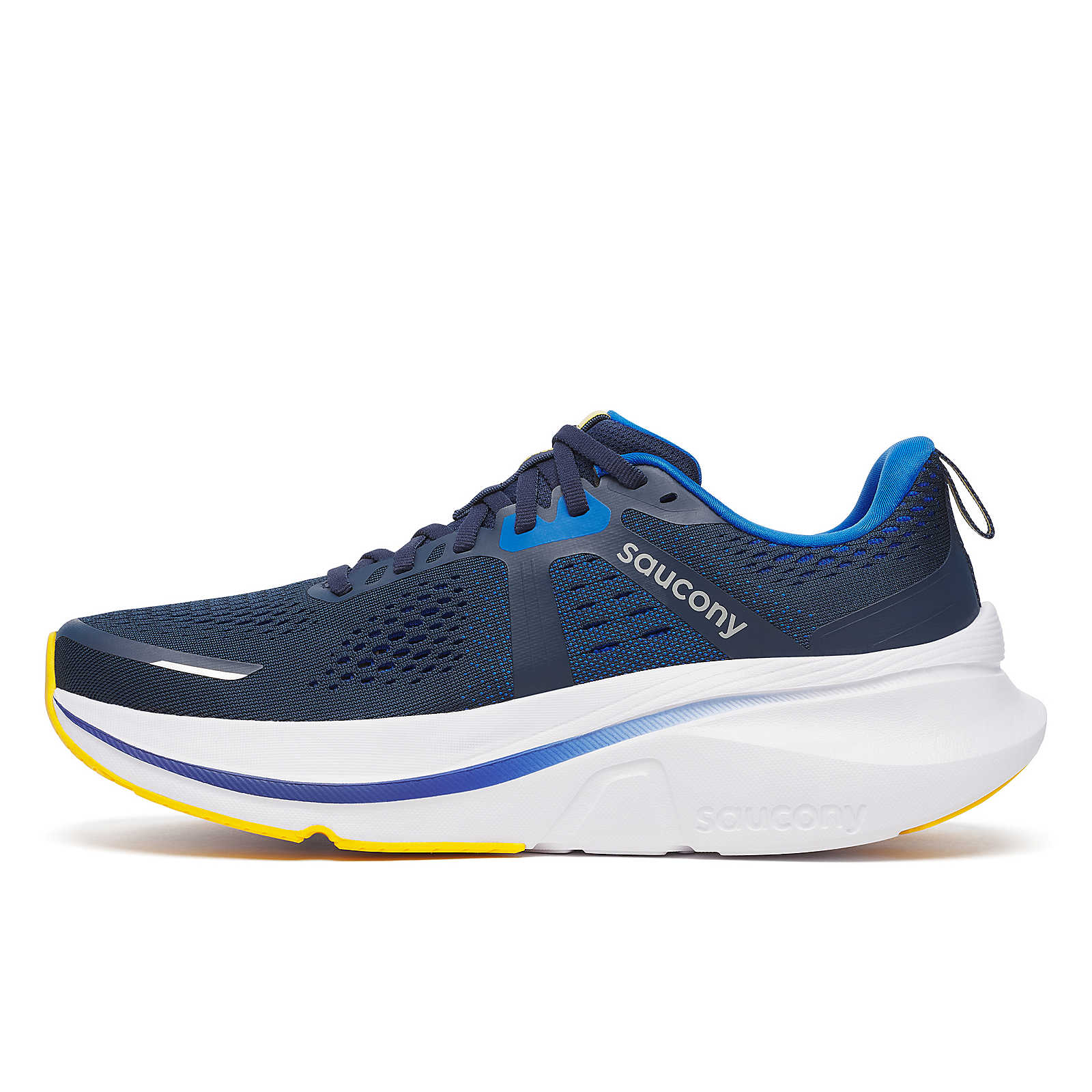Saucony Men's Guide 18 Running Shoes in Navy/Skydiver