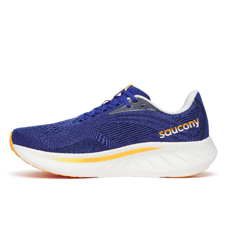 Saucony Men's Ride 18 Running Shoes in Azurite/Peel