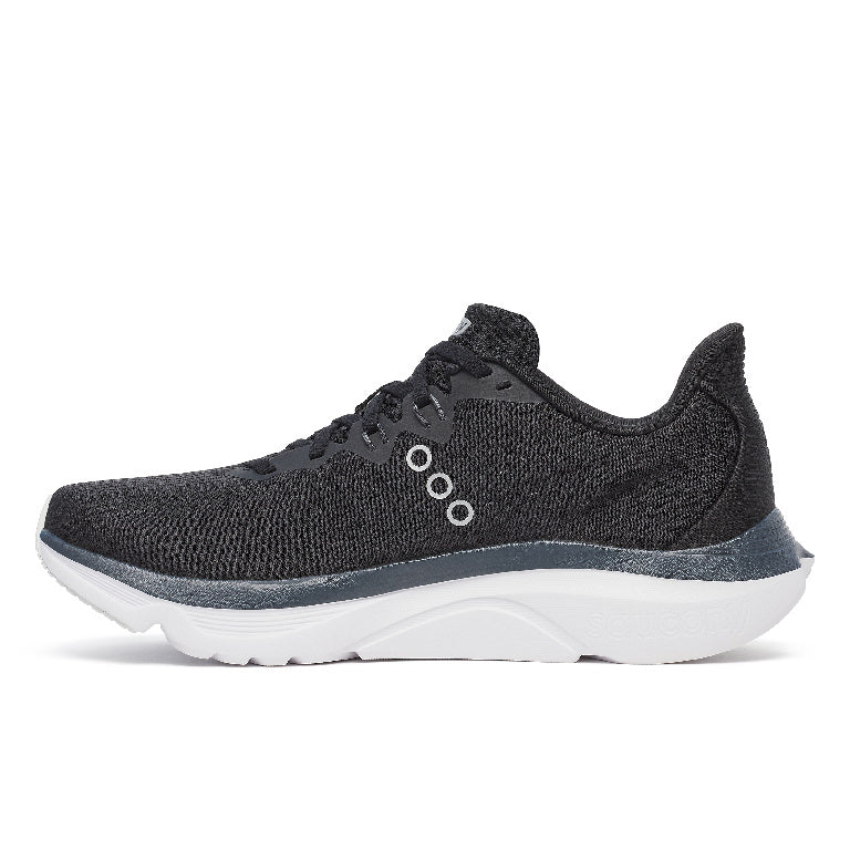 Saucony Men's Kinvara 16 Running Shoes in Black/White