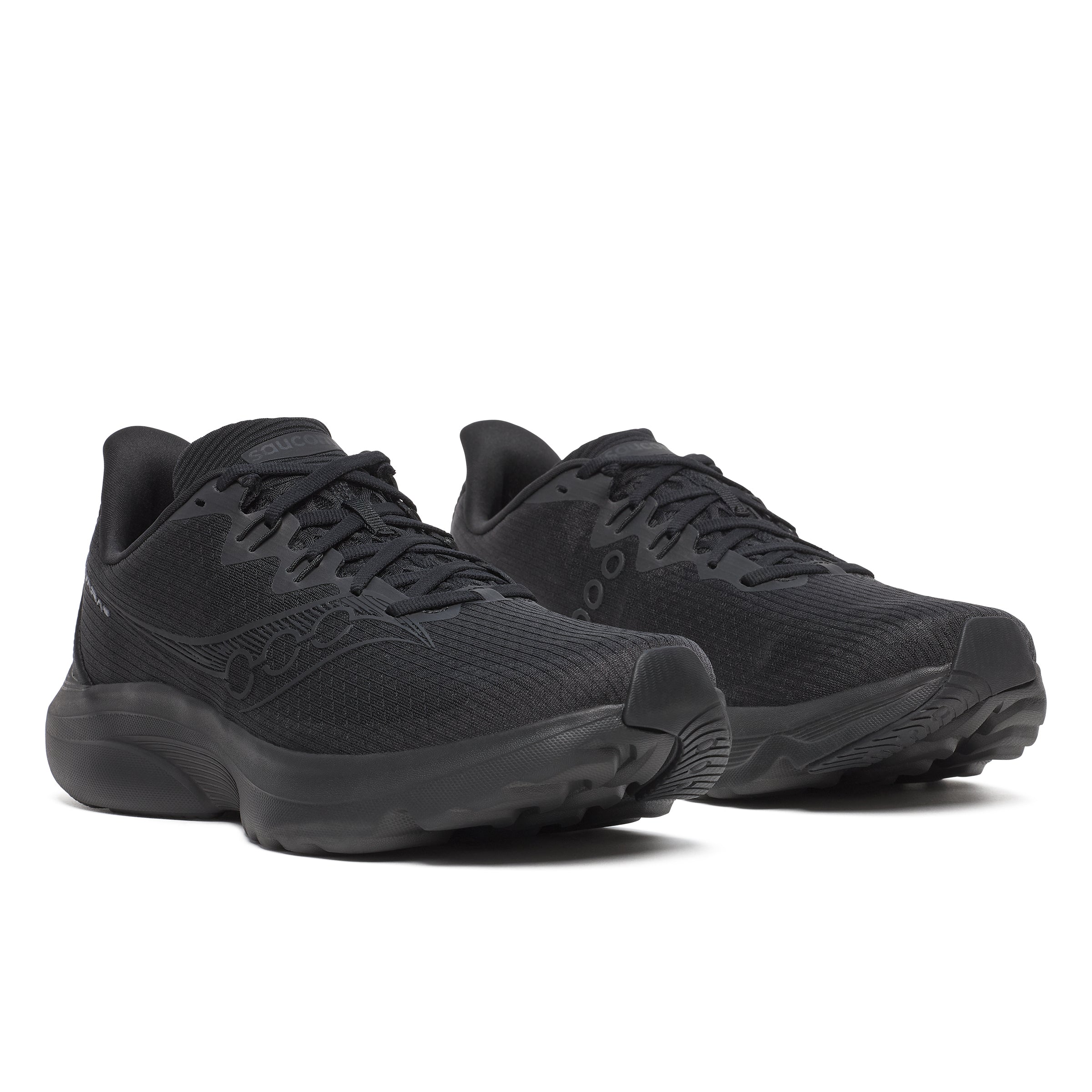 Saucony Men's Kinvara 16 Running Shoes in Triple Black