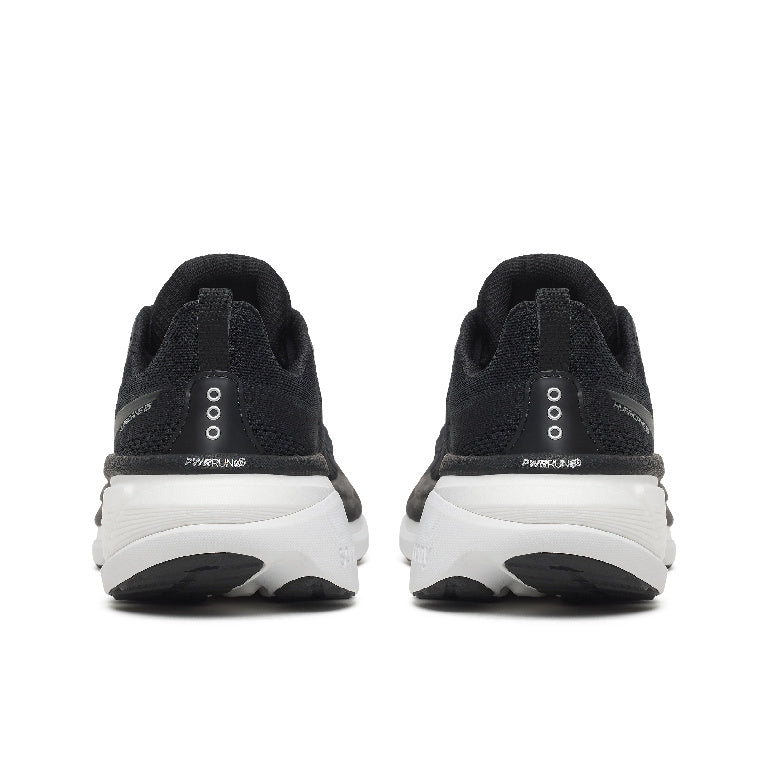 Saucony Men's Hurricane 25 Running Shoes in Black/White