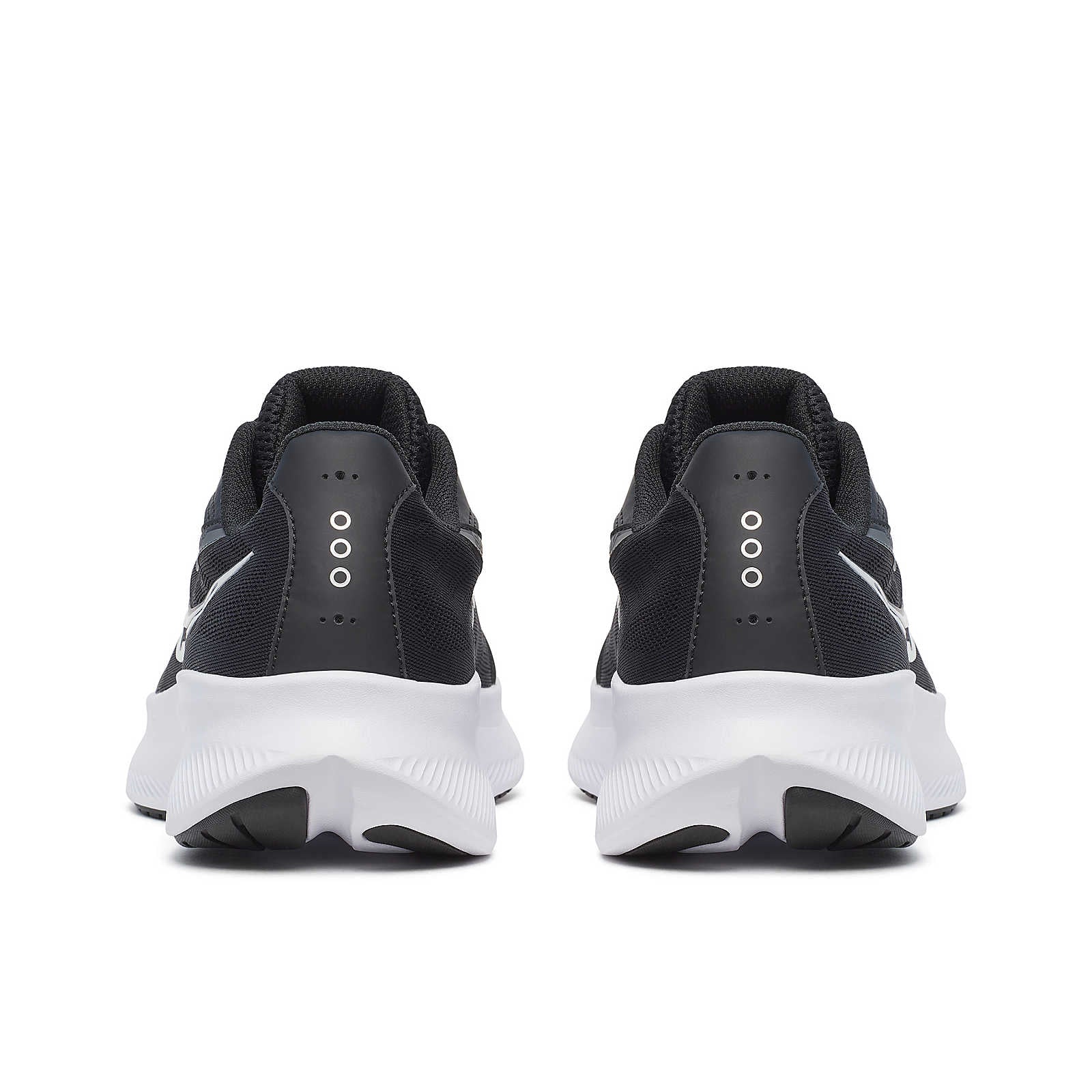 Saucony Men's Cohesion 18 Running Shoes in Black/White