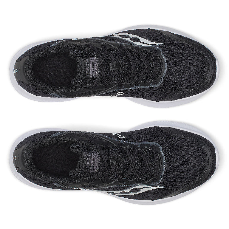 Saucony Women's Cohesion 18 Running Shoes in Black/White