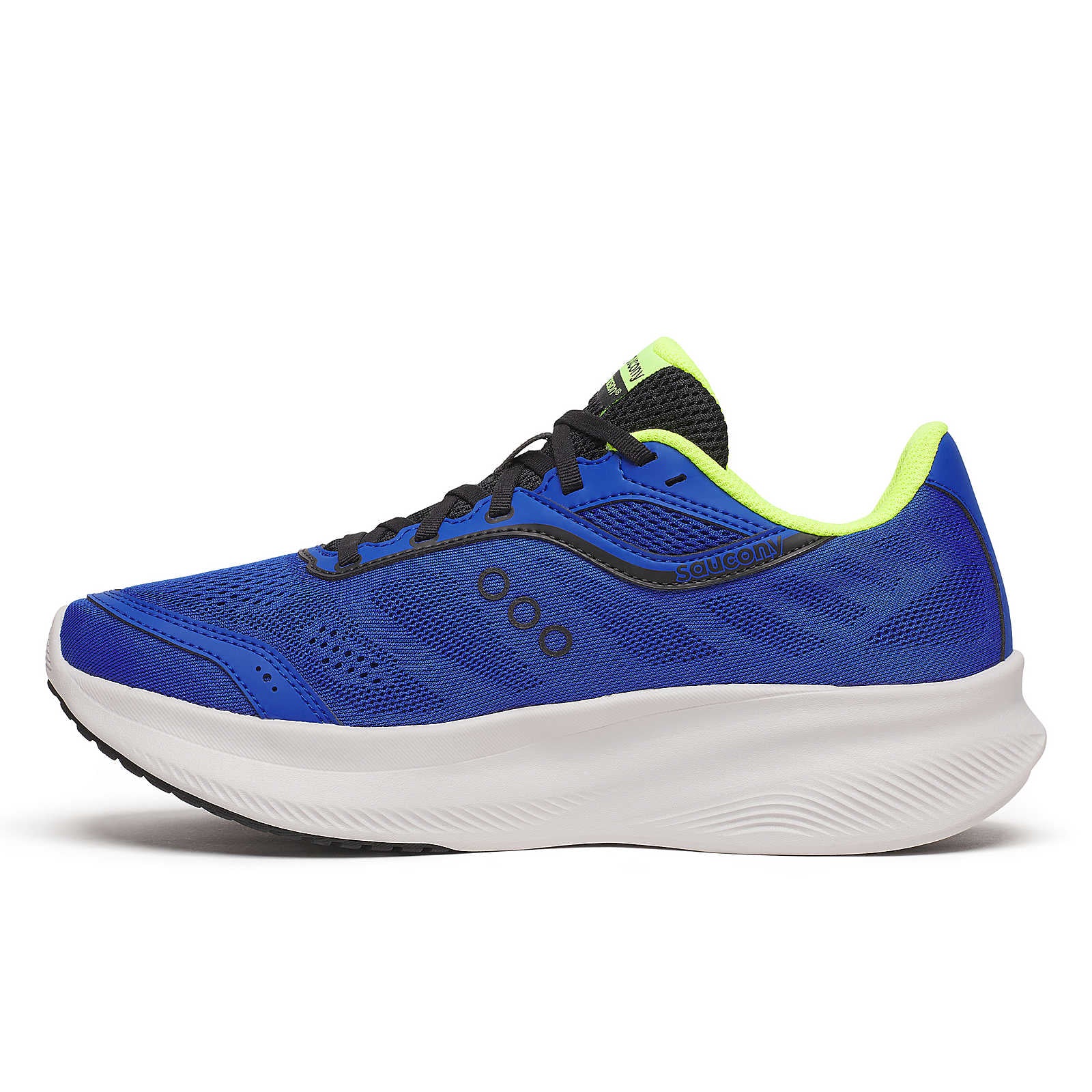 Saucony Men's Cohesion 18 Running Shoes in Lapis/Citron