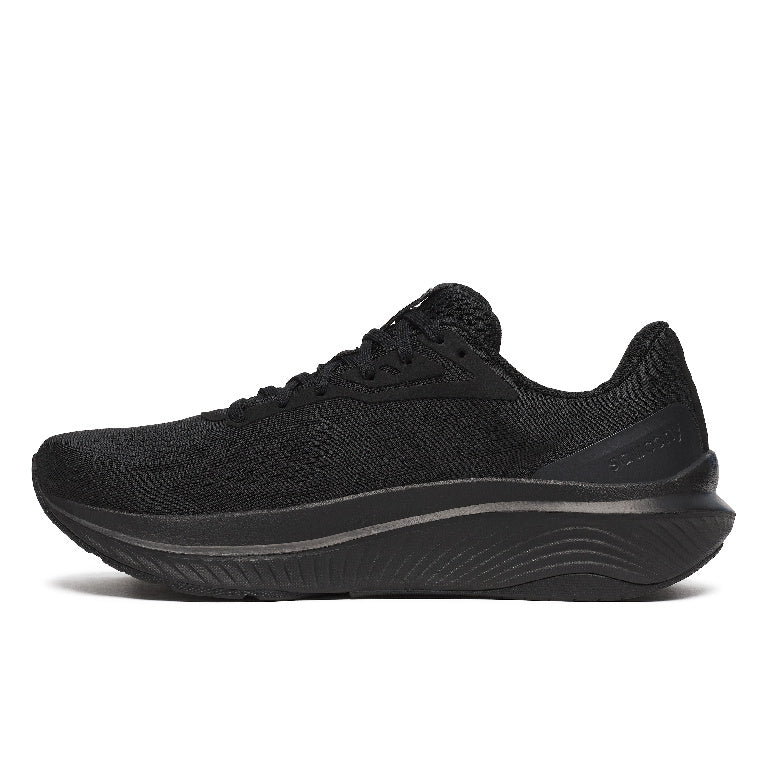Saucony Men's Echelon 10 Running Shoes in Triple Black