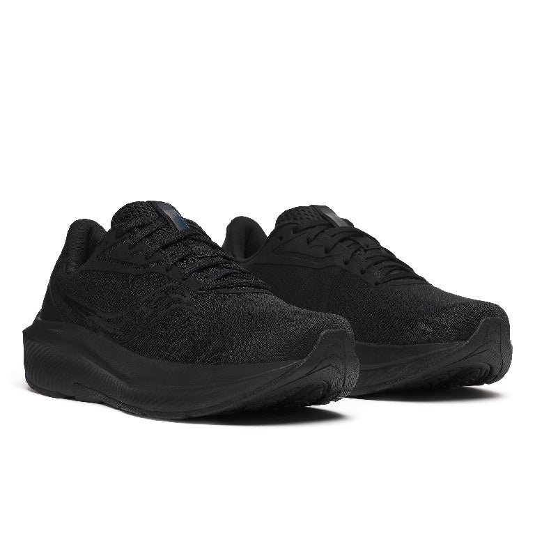 Saucony Men's Echelon 10 Running Shoes in Triple Black