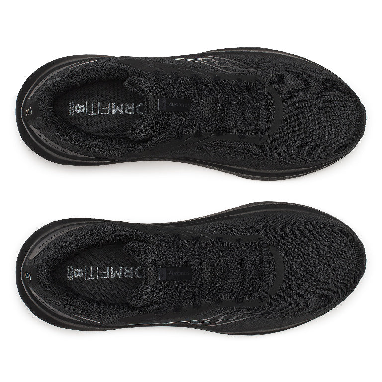 Saucony Men's Echelon 10 Running Shoes in Triple Black