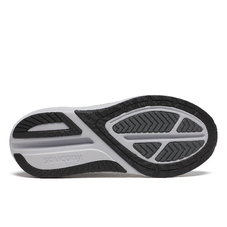 Saucony Men's Echelon 10 Running Shoes in Carbon/Black (Wide)