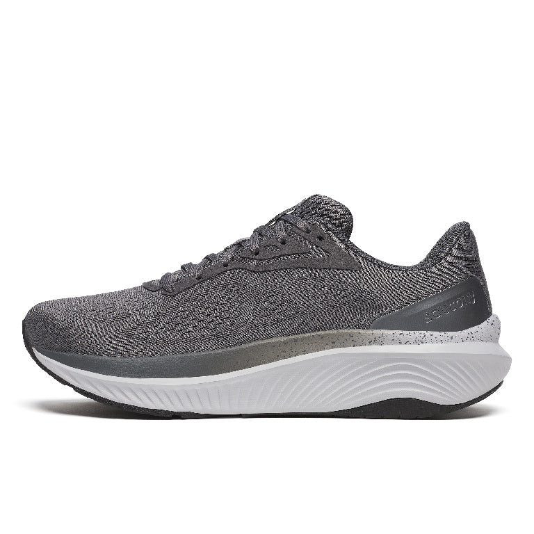 Saucony Men's Echelon 10 Running Shoes in Carbon/Black