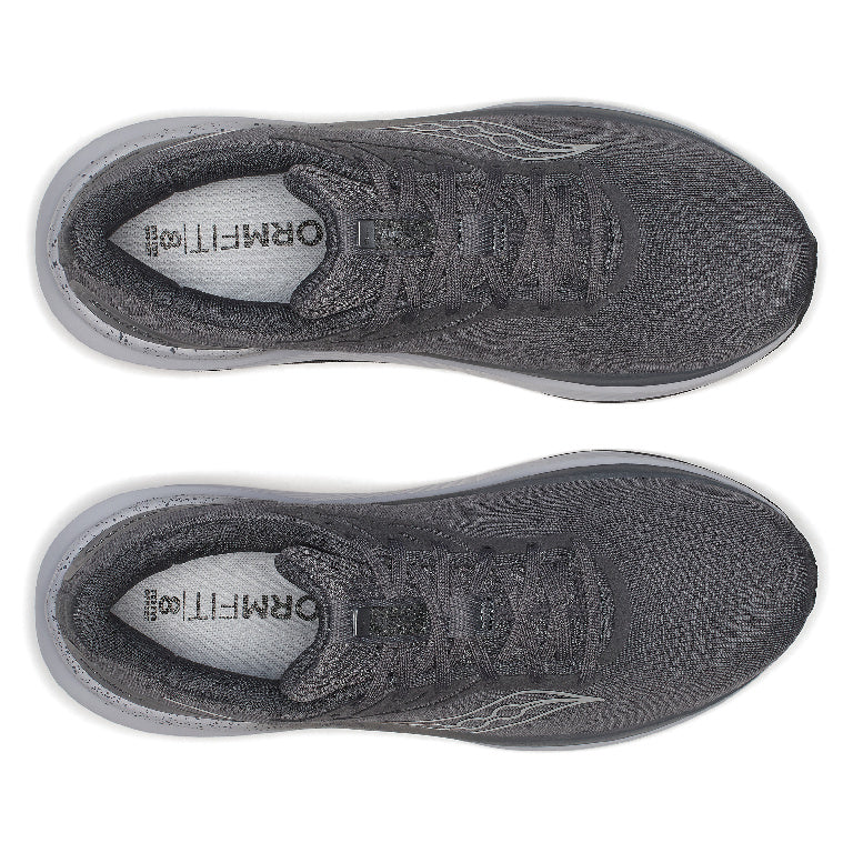 Saucony Men's Echelon 10 Running Shoes in Carbon/Black