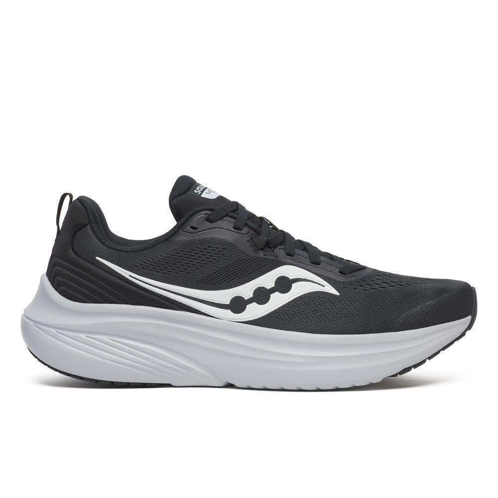 Saucony Men's Lancer Run Running Shoes in Black/White