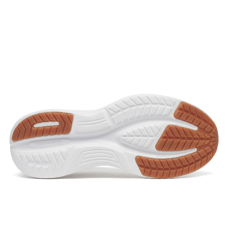 Saucony Men's Lancer Run Running Shoes in White/Gum