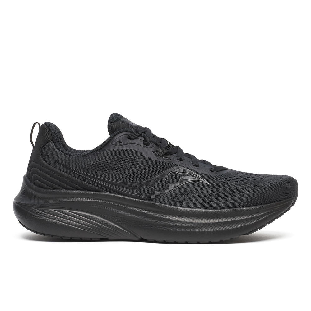 Saucony Men's Lancer Run Running Shoes in Triple Black