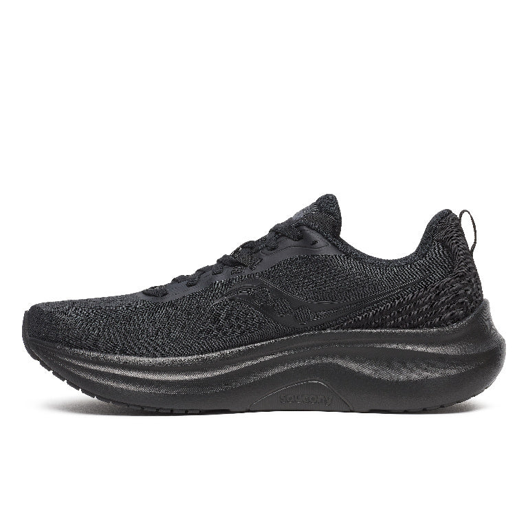 Saucony Men's Lancer Run Running Shoes in Triple Black