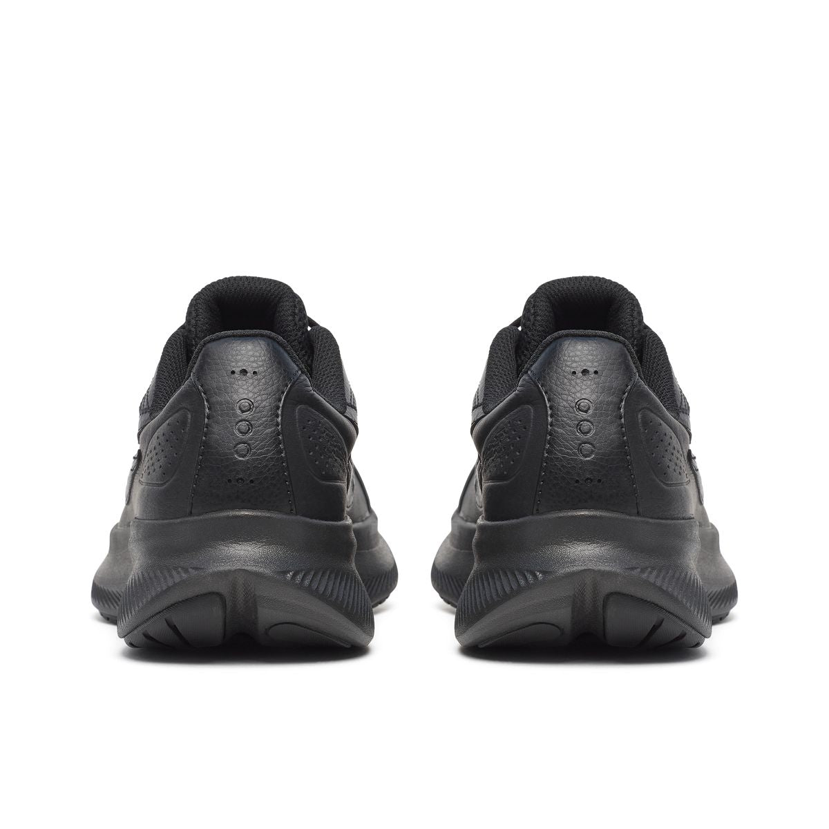 Saucony Men's Integrity Metro Running Shoes in Triple Black (Wide)