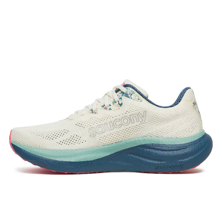Saucony Men's Ride 19 Running Shoes in Antique/Wasabi