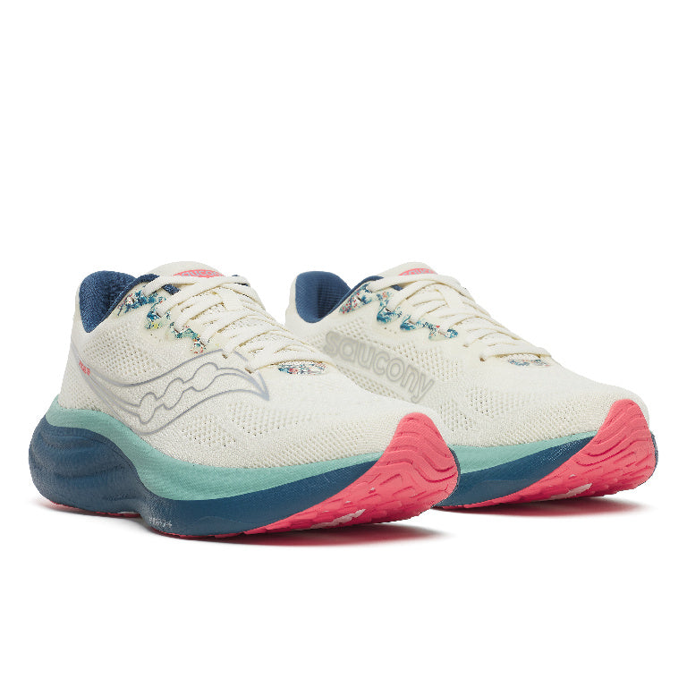 Saucony Men's Ride 19 Running Shoes in Antique/Wasabi