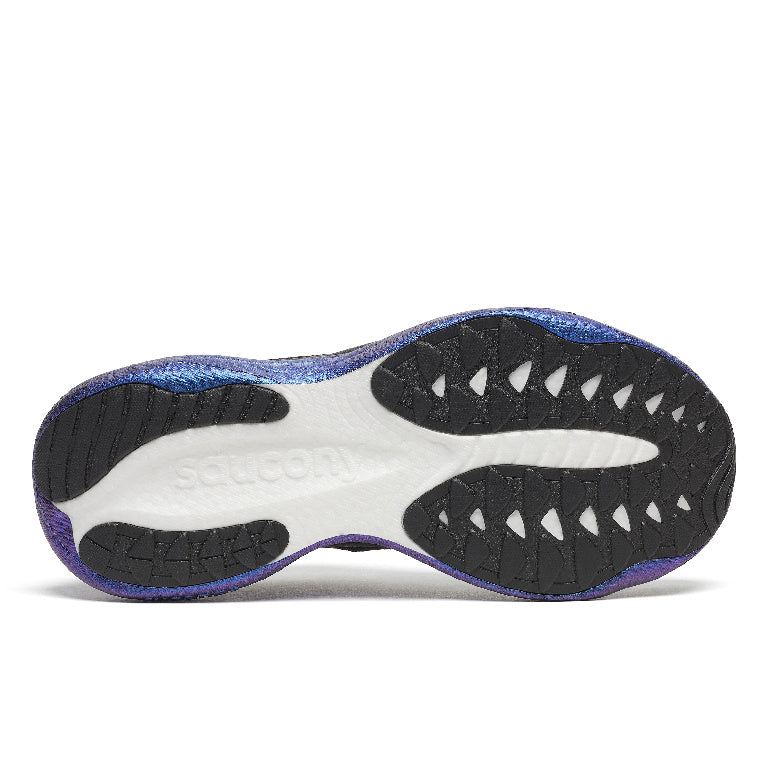Saucony Men's Ride 19 Running Shoes in Black/Nightsky