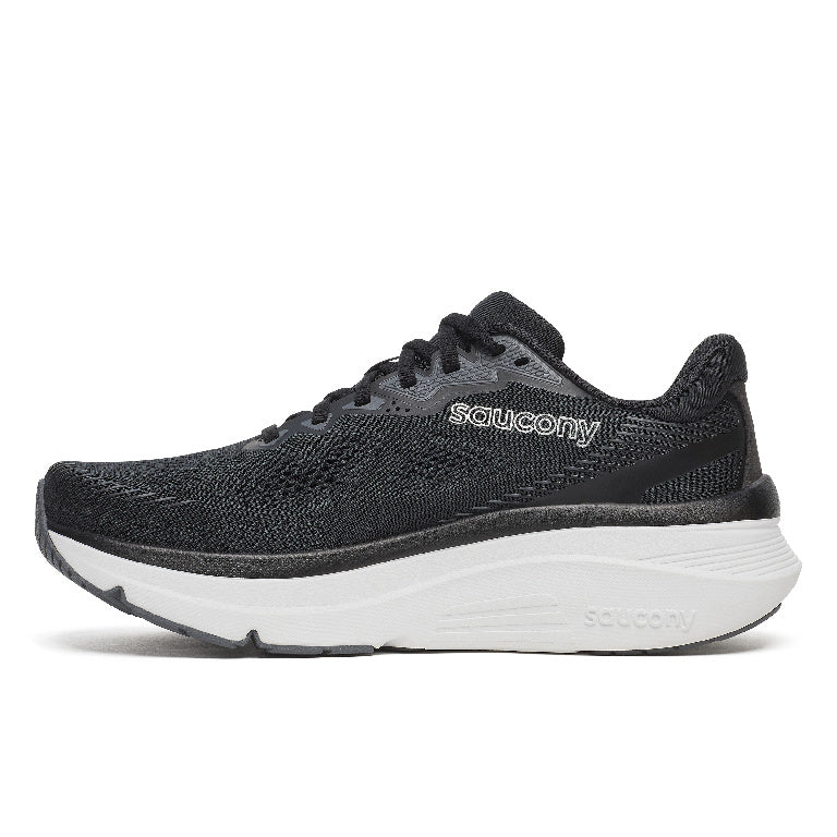 Saucony Women's Guide 19 Running Shoes in Black/Silver