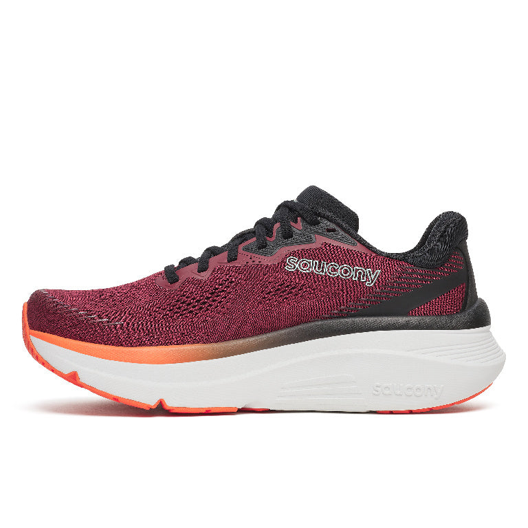 Saucony Men's Guide 19 Running Shoes in Crimson/Fire