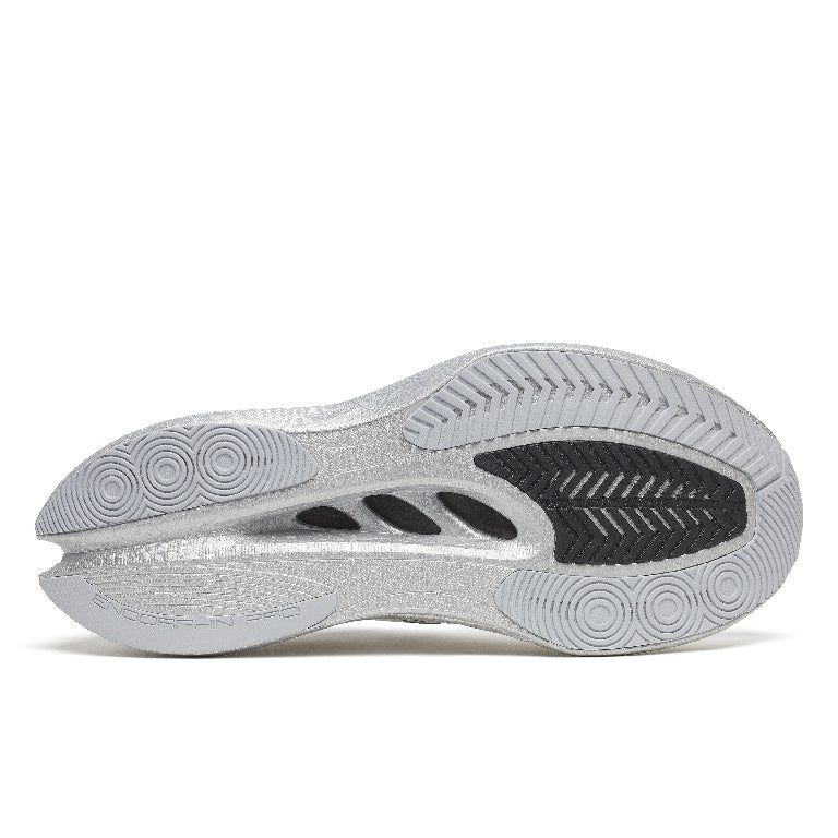 Saucony Men's Endorphin Pro 5 Running Shoes in White/Black