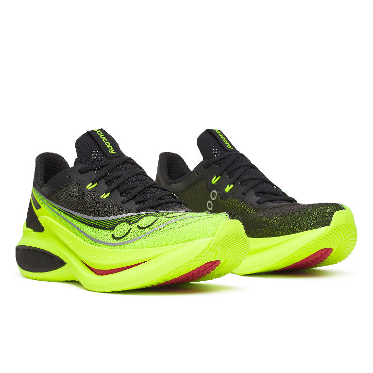 Saucony Men's Endorphin Pro 5 Running Shoes in Citron/Black
