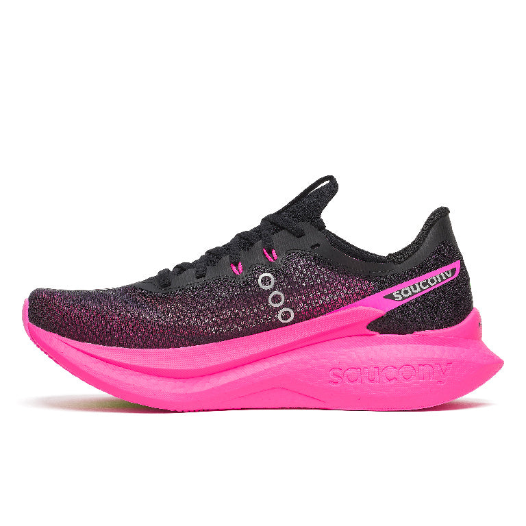 Saucony Men's Endorphin Pro 5 Running Shoes in Black/Shock