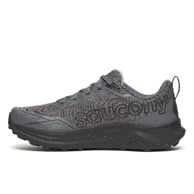 Saucony Men's Peregrine 16 Running Shoes in Carbon/Black