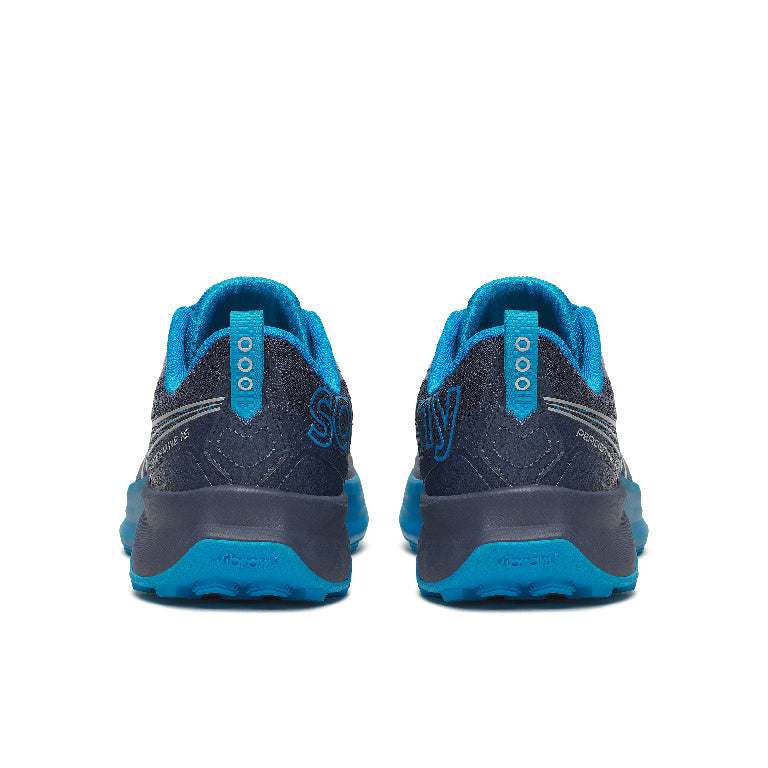 Saucony Men's Peregrine 16 Running Shoes in Navy/Cobalt